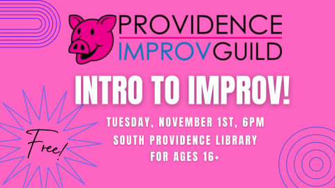 Intro to Improv for Adults!