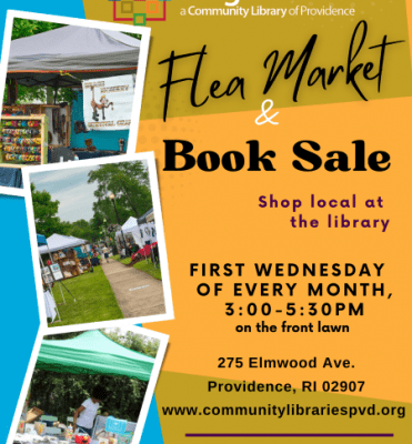 Flea Market and Book Sale at Knight Memorial Library