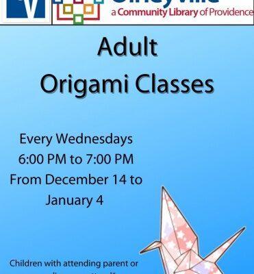 Maker Workshop for Adults: Origami!