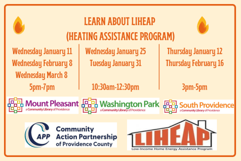 Heating Assistance (LIHEAP) Information Session