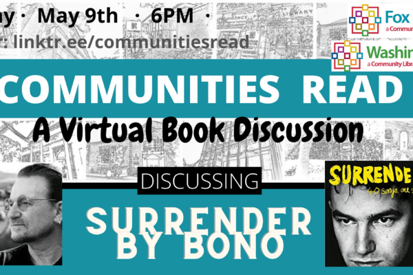 Communities Read Bono: A Virtual Book Discussion