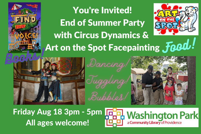 End-of-Summer Party Time » NCW Libraries %