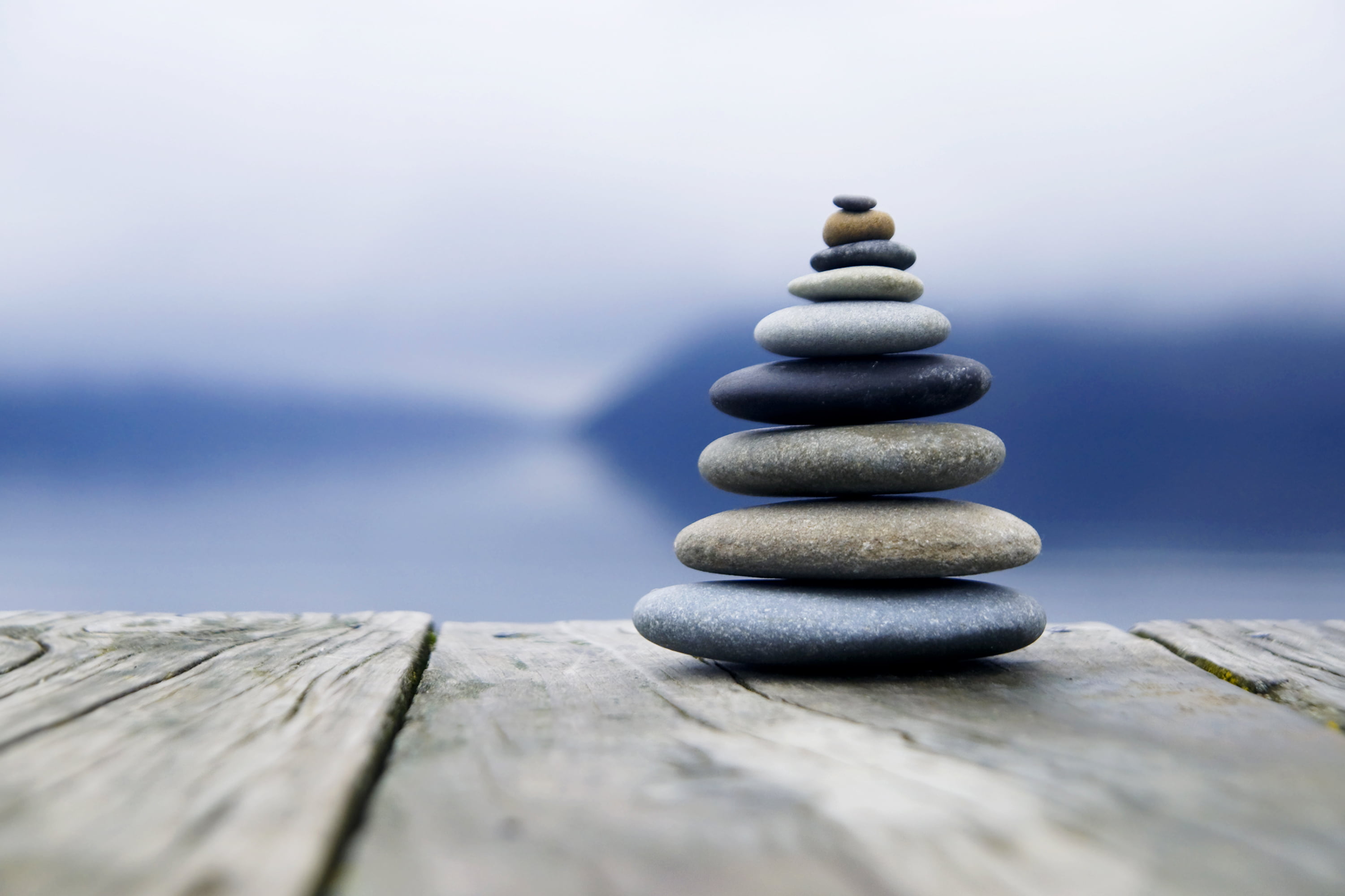 Zen Balancing Pebbles