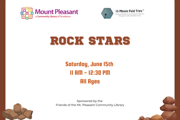 15 Minute Field Trips Rock Stars! (All Ages)