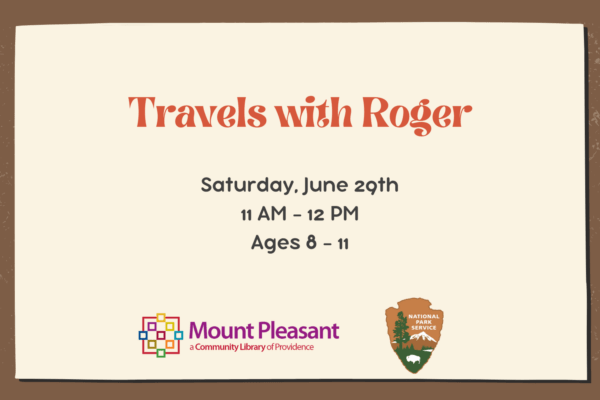 Youth Ranger Talk Travels with Roger