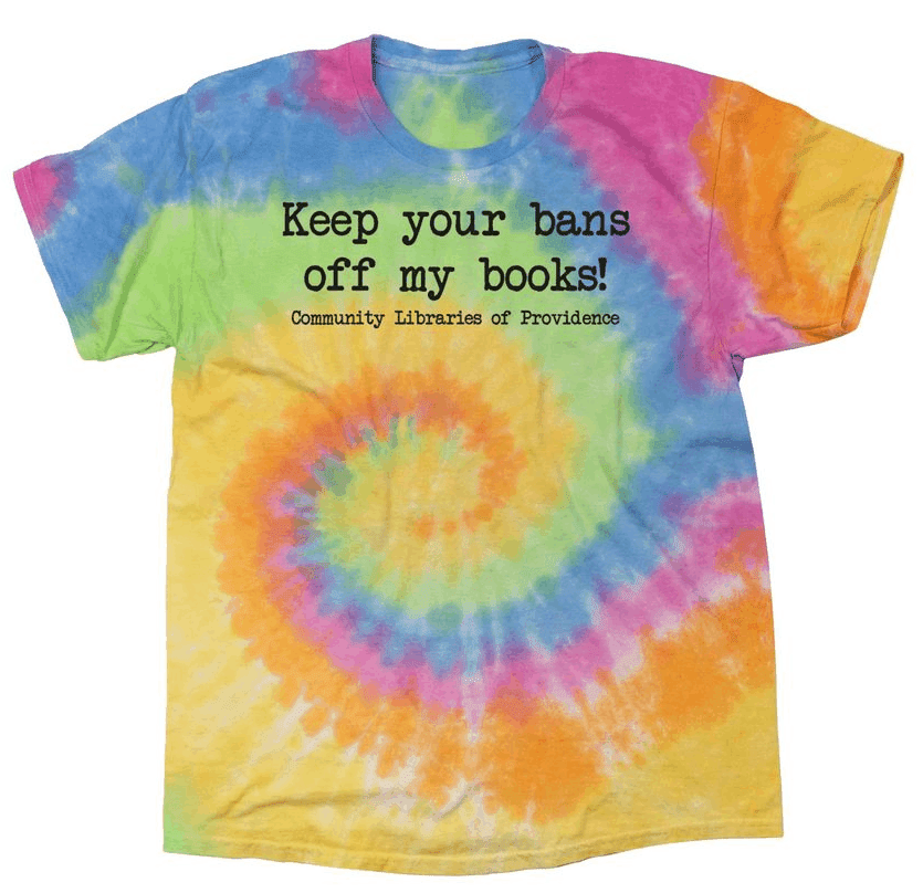 Keep your bans off my books t-shirt