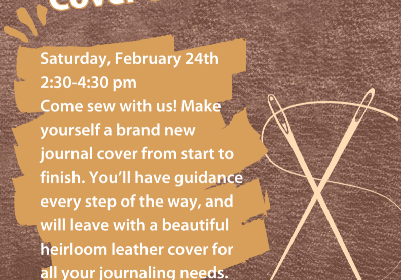 DIY Leather Journal Cover Workshop (1)
