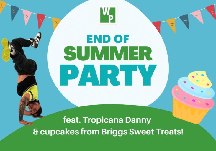End of Summer party website